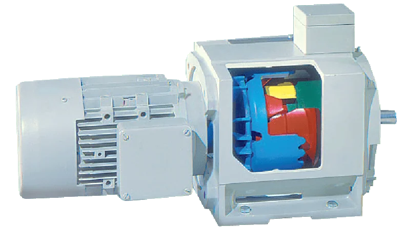 at cutaawy-01 Eddy Current Drive Cutaway