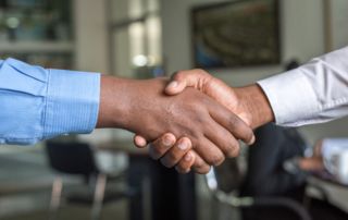 Partnership Hands Shaking