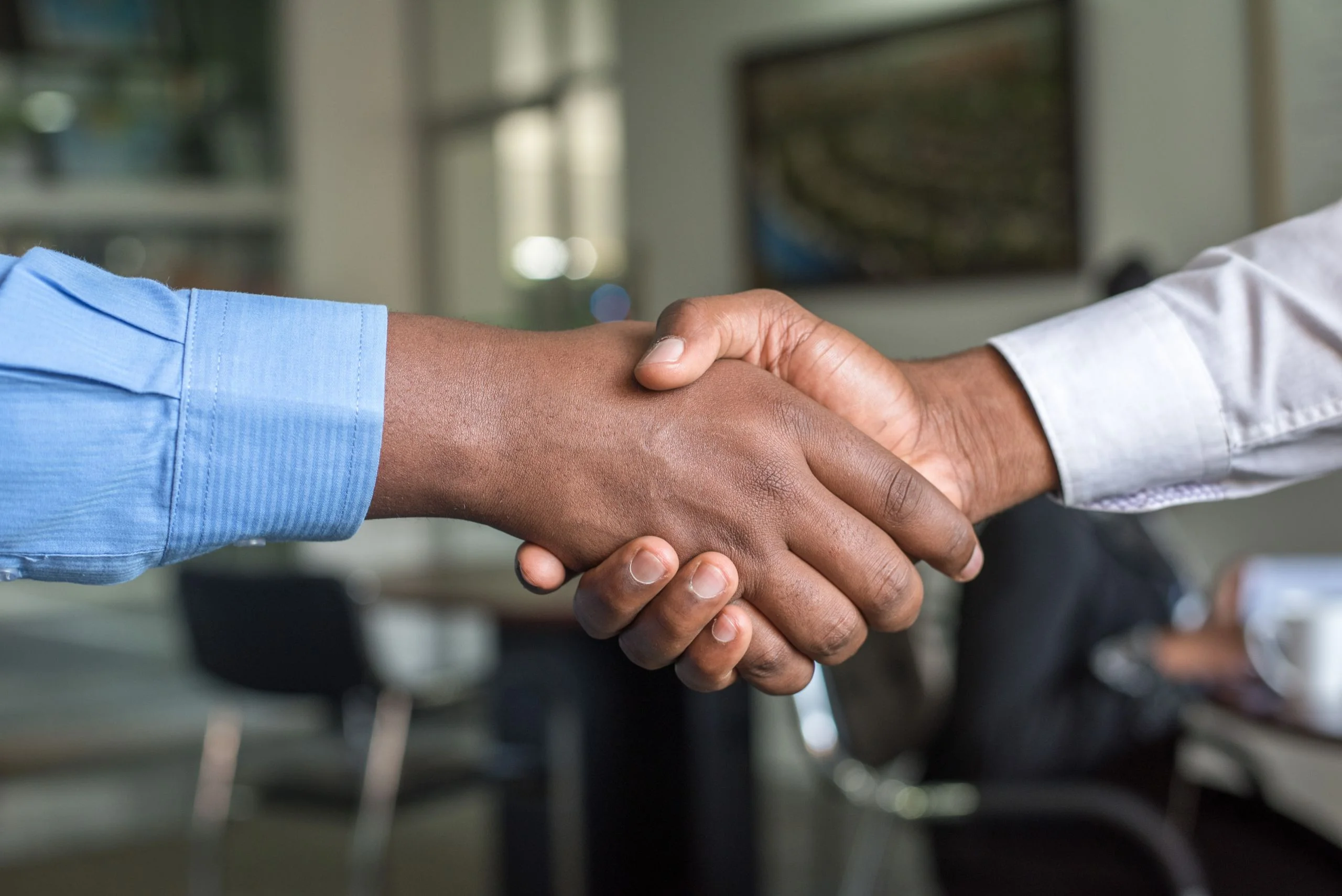 Partnership Hands Shaking